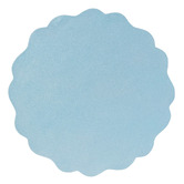 Casa Domani Blue Banda Leather-Look Placemats