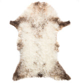 All Natural Hides and Sheepskins Brown Curly Sheep Rug