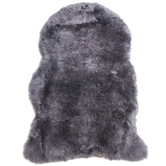 All Natural Hides and Sheepskins Shadow Sheepskin Rug