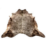 All Natural Hides and Sheepskins Cafe Natural Cowhide Rug
