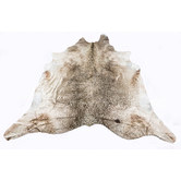 All Natural Hides and Sheepskins Light Cafe Natural Cowhide Rug