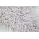 All Natural Hides and Sheepskins Lavender Mongolian Sheepskin Rug
