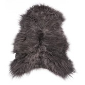All Natural Hides and Sheepskins Graphite Icelandic Sheepskin Rug