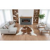 All Natural Hides and Sheepskins Hereford Special Cowhide Rug