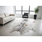 All Natural Hides and Sheepskins Brown Speckled Natural Cowhide
