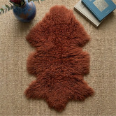 All Natural Hides and Sheepskins Barossa Mongolian Sheepskin Rug