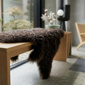 All Natural Hides and Sheepskins Barossa Mongolian Sheepskin Rug