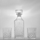 Gimlet Lane 5 Piece Evoke Decanter &amp; DOF Glass Set