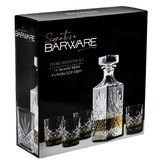 Gimlet Lane 5 Piece Evoke Decanter &amp; DOF Glass Set