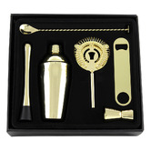 Gimlet Lane 6 Piece Stainless Steel Cocktail Maker Set