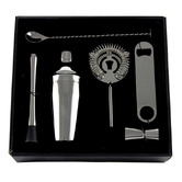 Gimlet Lane 6 Piece Stainless Steel Cocktail Maker Set