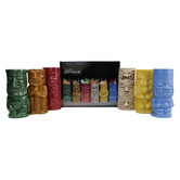 Gimlet Lane 6 Piece Tiki 500ml Ceramic Cocktail Mug Set