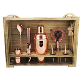 Gimlet Lane 11 Piece Cocktail Maker with Hanging Stand Set