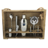 Gimlet Lane 11 Piece Cocktail Maker with Hanging Stand Set