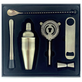 Gimlet Lane 6 Piece Stainless Steel Cocktail Maker Set