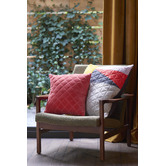Bedding House Vercors Velvet Coral Square Cushion