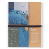Bedding House Blue &amp; Grey Basic Organic Cotton Quilt Cover Set