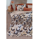 Bedding House Natural Giselle Cotton Sateen Quilt Cover Set