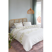 Bedding House White Pasture Cotton Quilt Cover Set