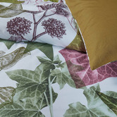 Bedding House Multi-Colour Ivy Cotton Quilt Cover Set