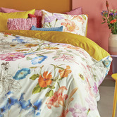 Bedding House Multi-Colour Beau Cotton Sateen Quilt Cover Set