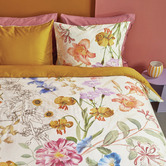 Bedding House Multi-Colour Beau Cotton Sateen Quilt Cover Set