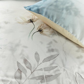 Bedding House Light Blue Isabelle Cotton Sateen Quilt Cover Set