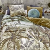 Bedding House Green Banda Cotton Quilt Cover Set