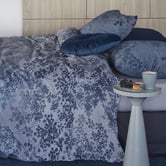 Bedding House Blue Pantalla Cotton &amp; Bamboo Quilt Cover Set