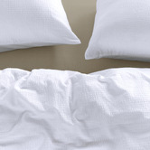 Bedding House White Summer Quilt Cover Set