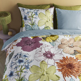Bedding House Lotti Cotton Satin Quilt Cover Set