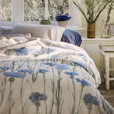 Bedding House Sand Cornflower Cotton Quilt Cover Set