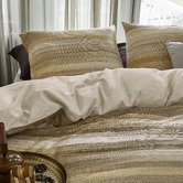 Bedding House Natural Elie Cotton Quilt Cover Set