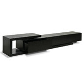 Harper &amp; Hindley Black Helin Extendable Entertainment Unit