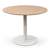 Harper &amp; Hindley Natural Lupe Round Meeting Table