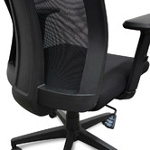 Harper &amp; Hindley Black Benson Ergonomic Mesh Office Chair