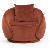 Harper &amp; Hindley Rustic Brown Zambezi Armchair