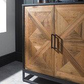 Harper &amp; Hindley Lucius 4 Door Oak Wood Sideboard