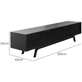 Harper &amp; Hindley Naomi 2 Door 2 Drawer TV Unit