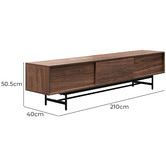 Harper &amp; Hindley Zyra 3 Door TV Unit