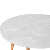 Harper &amp; Hindley Lennon Italian Carrara Marble Dining Table