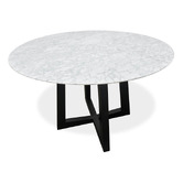 Harper &amp; Hindley Amaris Italian Carrara Marble Dining Table