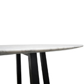 Harper &amp; Hindley Amaris Italian Carrara Marble Dining Table