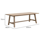 Harper &amp; Hindley Jacque Dining Table