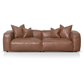 Harper &amp; Hindley Anila 3 Seater Leather Sofa