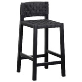 Harper &amp; Hindley 65cm Jacob Oak Wood Barstool