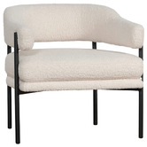 Harper &amp; Hindley Ivory White Diana Armchair