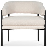 Harper &amp; Hindley Ivory White Diana Armchair