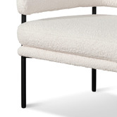 Harper &amp; Hindley Ivory White Diana Armchair