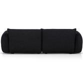 Harper &amp; Hindley Black Jacque 3 Seater Boucle Sofa